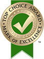 Top Choice Award Mark of Excellence MOBILE