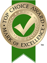 Top Choice Award Mark of Excellence